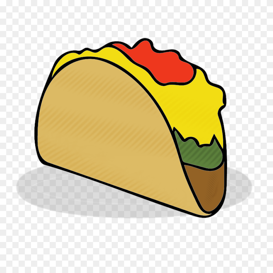 Mexican Food Cartoon Line Food Clip