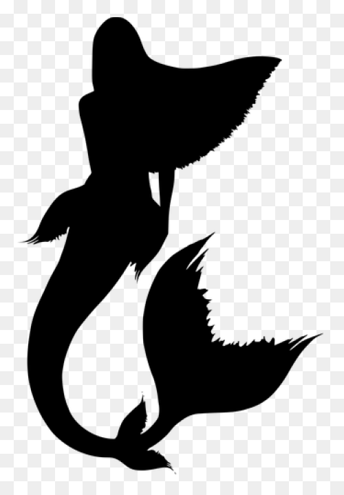 Free Mermaid Tail Transparent, Down