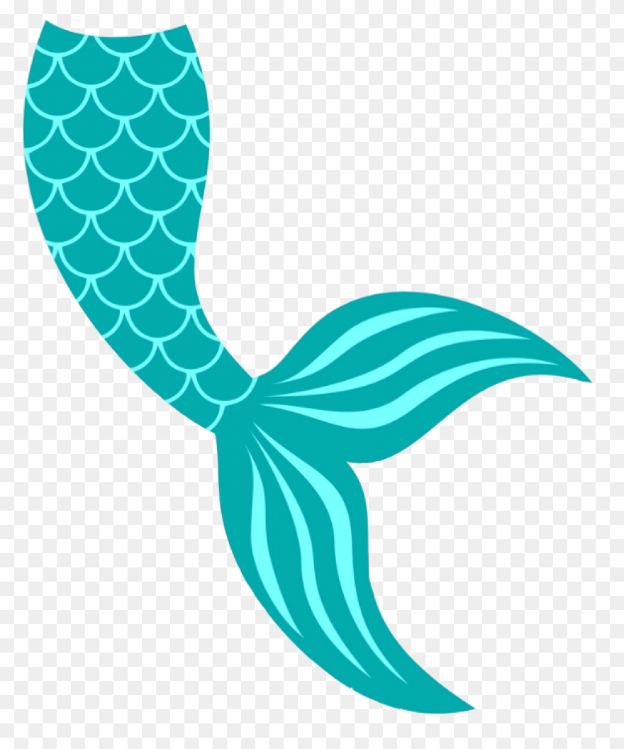 Free Mermaid Tail Transparent, Down