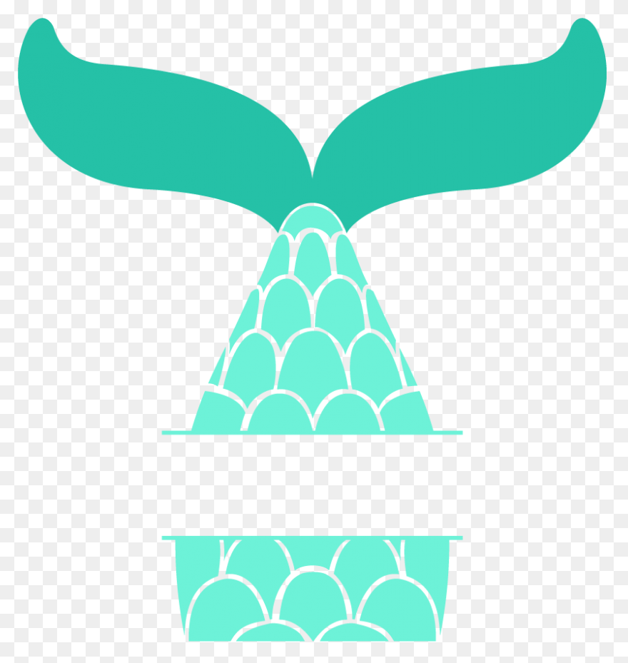 Free Mermaid Tail Transparent, Down