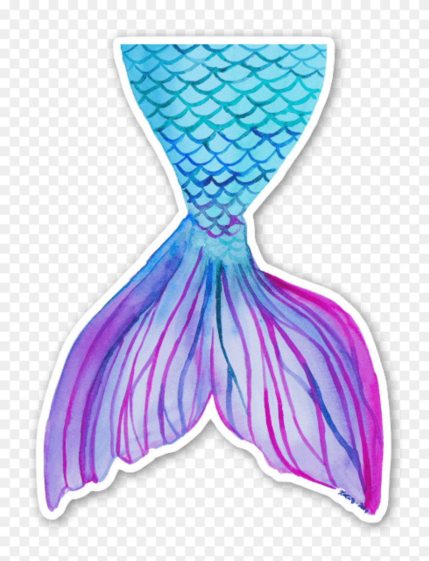 Free Mermaid Tail Transparent, Down