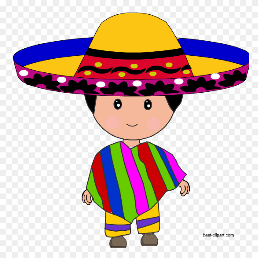 Mexican Clipart Sombrero - Mexican 