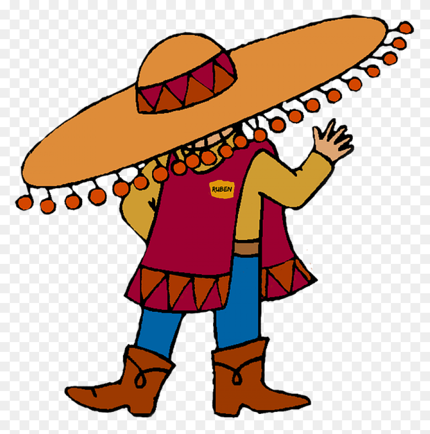 Mexican Clipart Sombrero - Mexican 