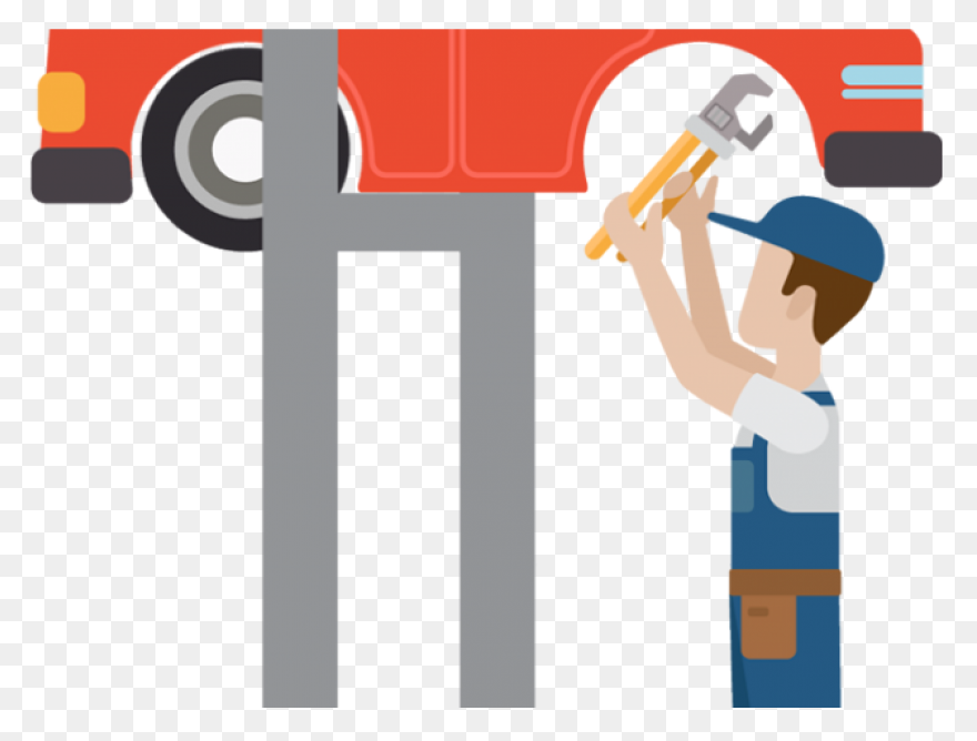 Download Auto Mechanic Working On A