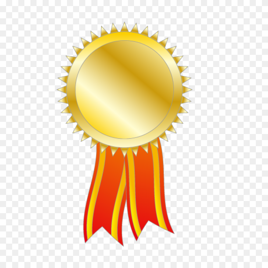 Gold Medal On A Black - Medal