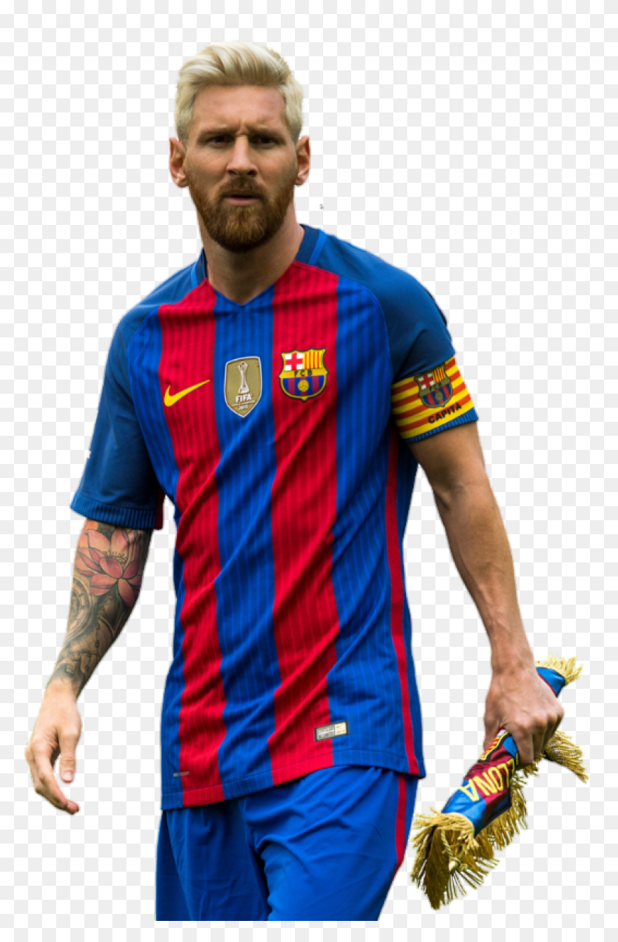 Running Happy Messi Transparent Bac