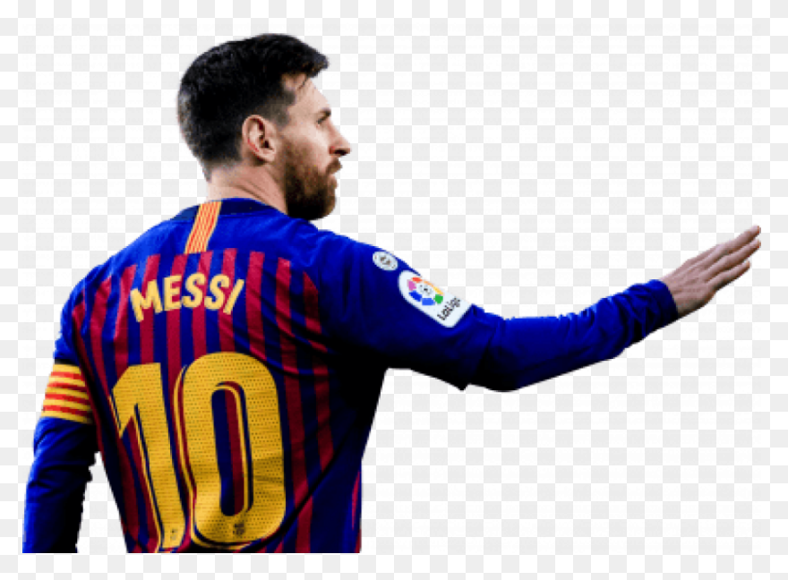 Running Happy Messi Transparent Bac