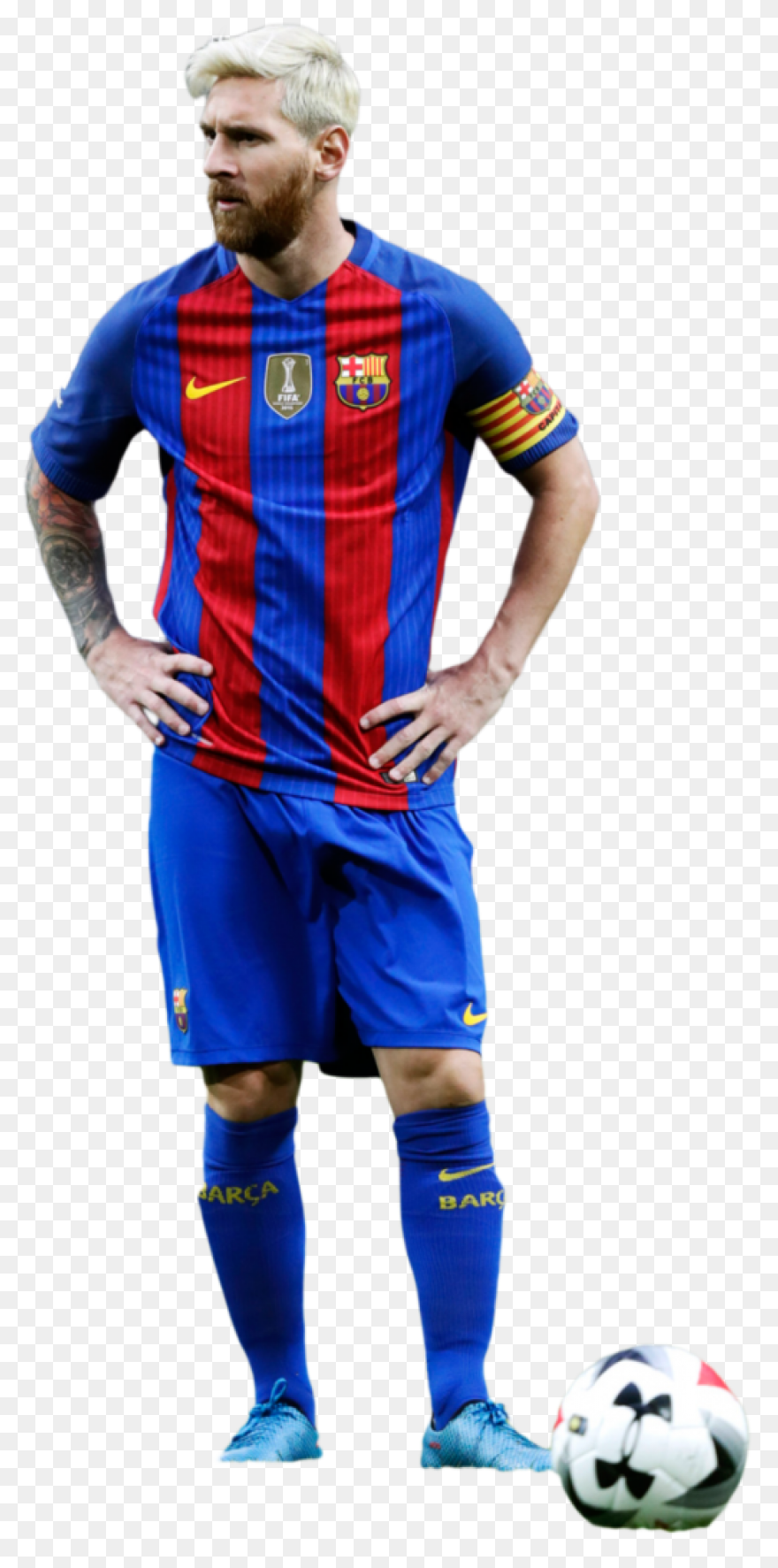 Running Happy Messi Transparent Bac