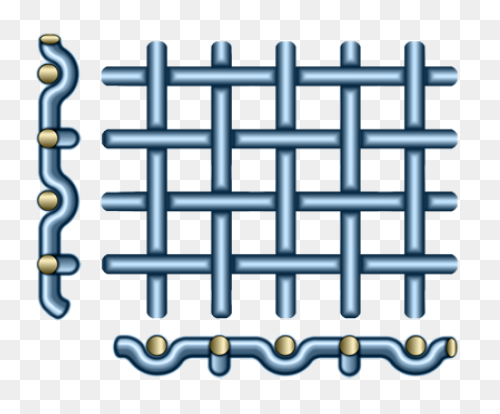 Fence Field, Wire Mesh, Isolated, F