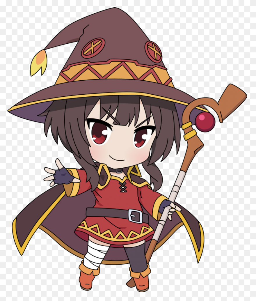 Smug Megumin Sticker