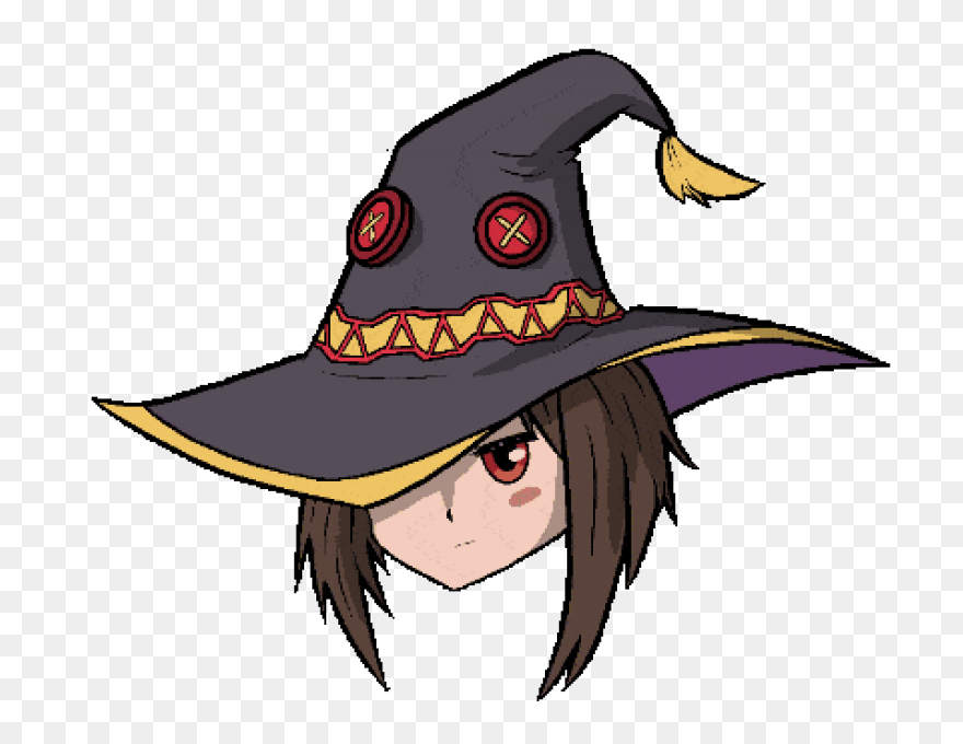 Smug Megumin Sticker