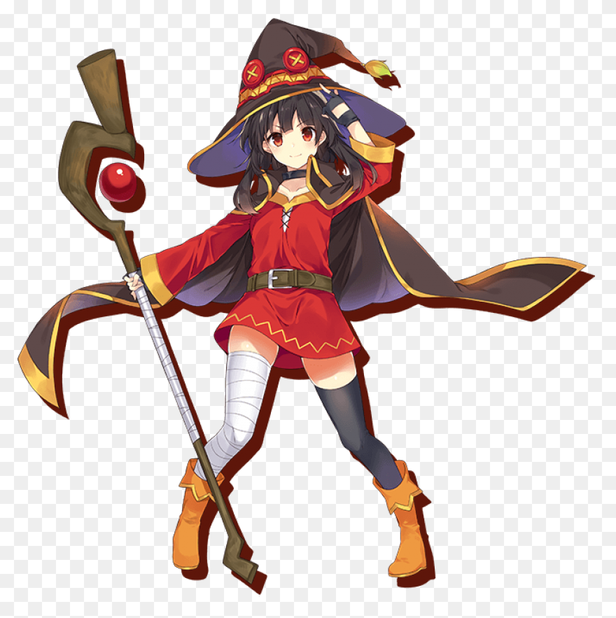 Smug Megumin Sticker