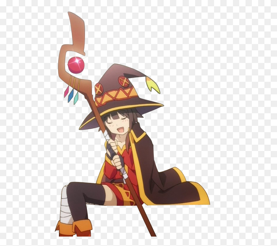 Smug Megumin Sticker