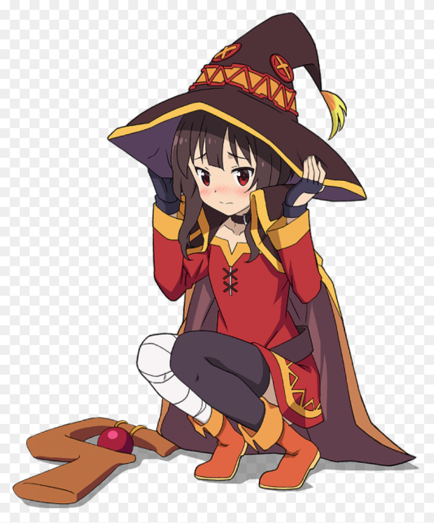 Smug Megumin Sticker
