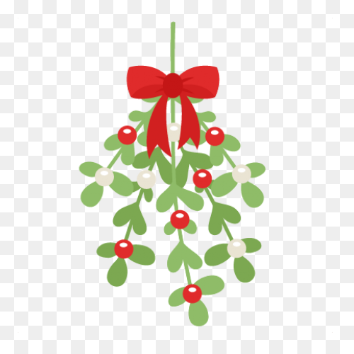 Free Png Christmas Holly Mistletoe 