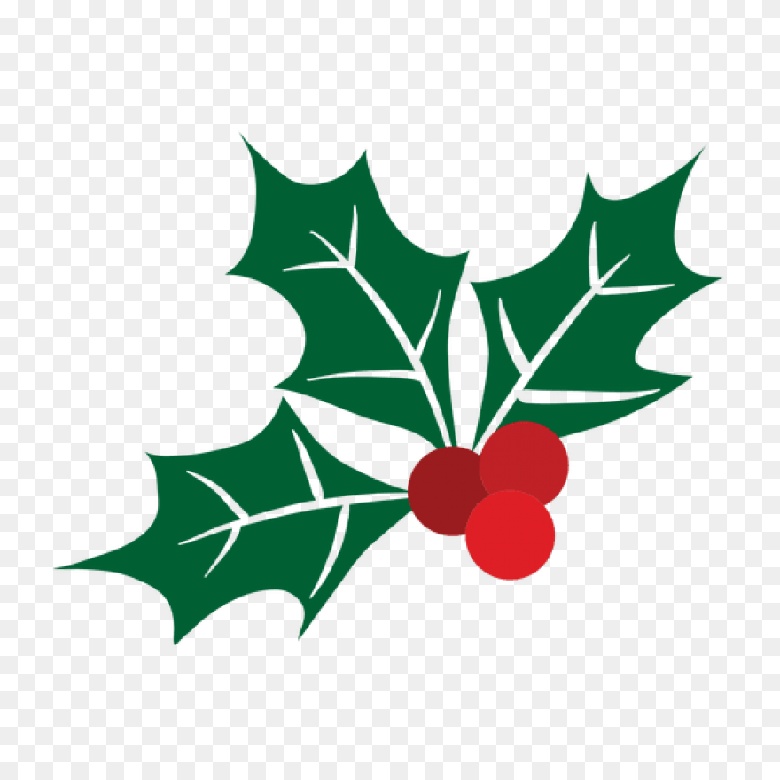 Free Png Christmas Holly Mistletoe 