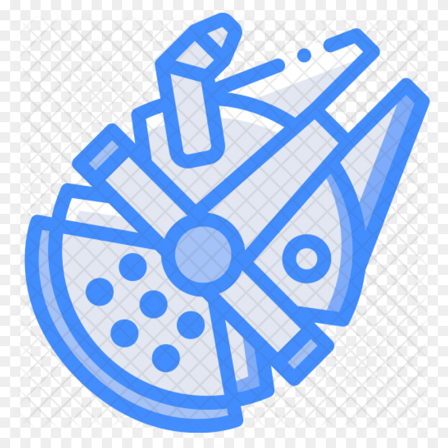 Millennium Falcon Clipart - Png Dow