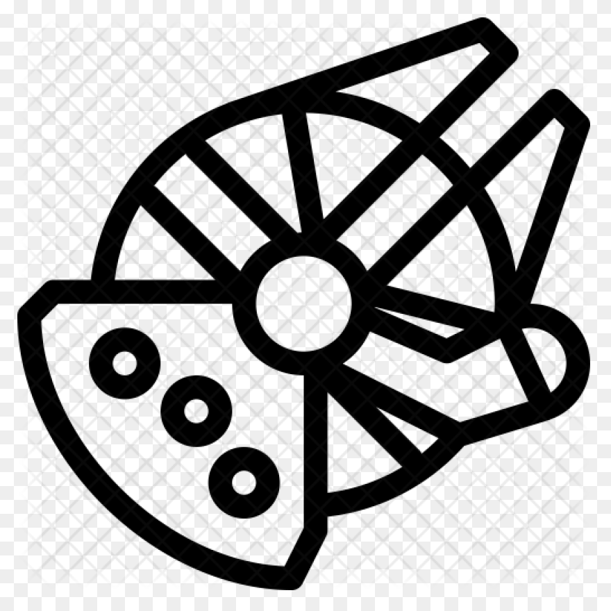 Millennium Falcon Clipart - Png Dow