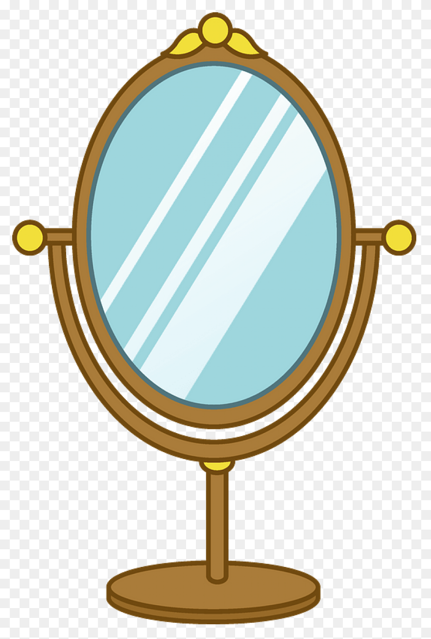 Mirror Clipart Gold Mirror - Mirror