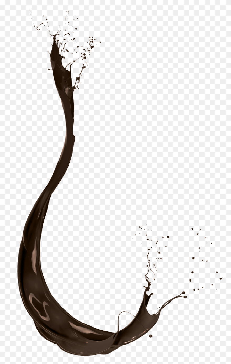 Chocolate Milk Splash Png Free Down