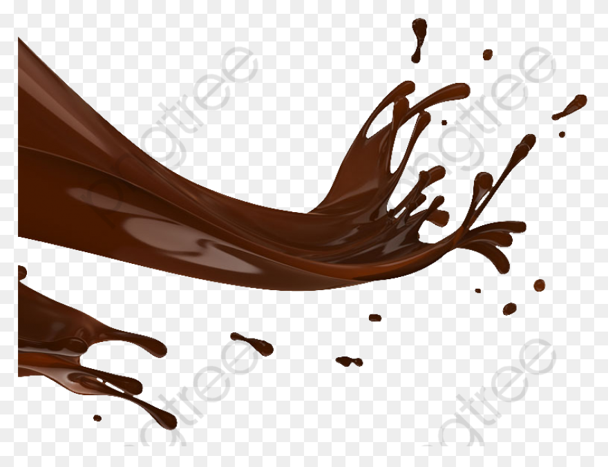 Chocolate Milk Splash Png Free Down
