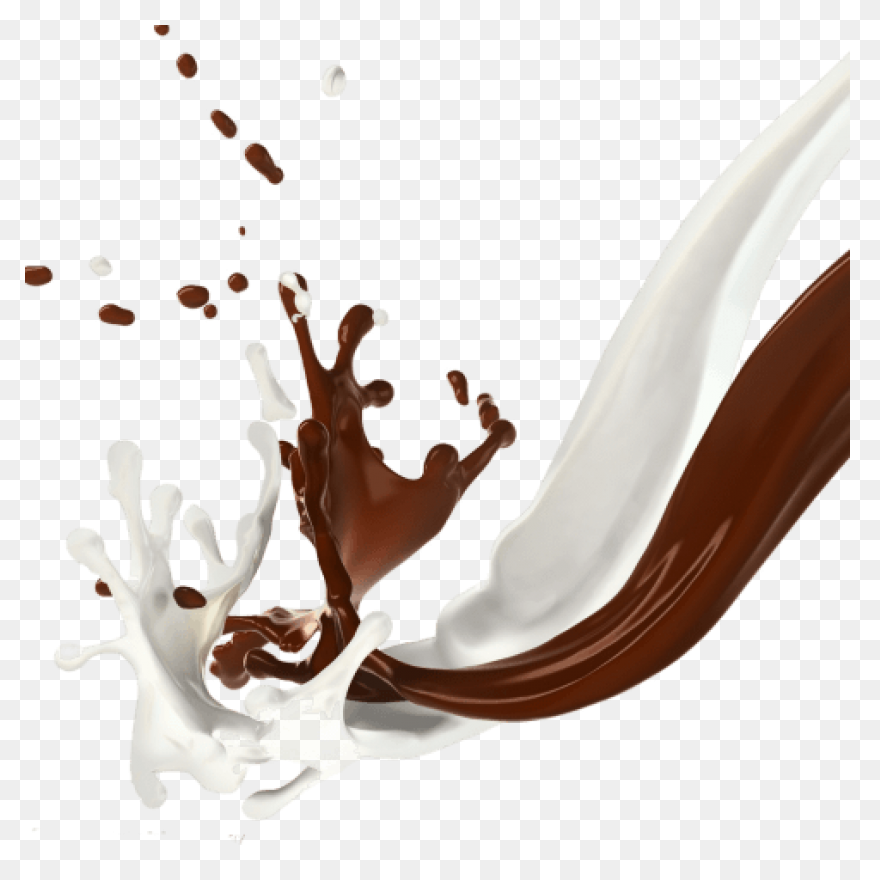 Chocolate Milk Splash Png Free Down