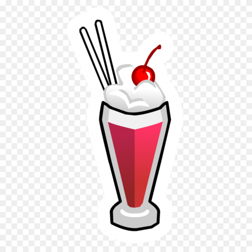 Milk Food Line Milkshake Clipart - Milkshake
