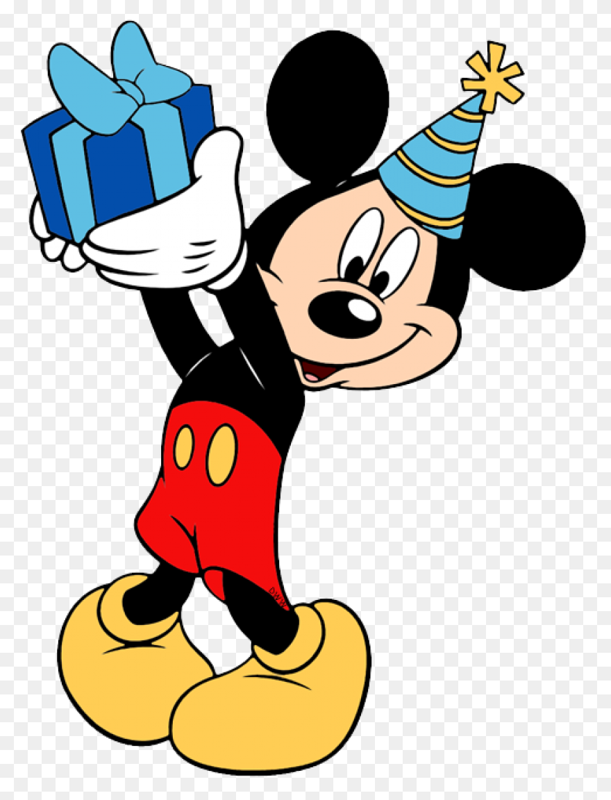 Happy Birthday Clipart Mickey Mouse