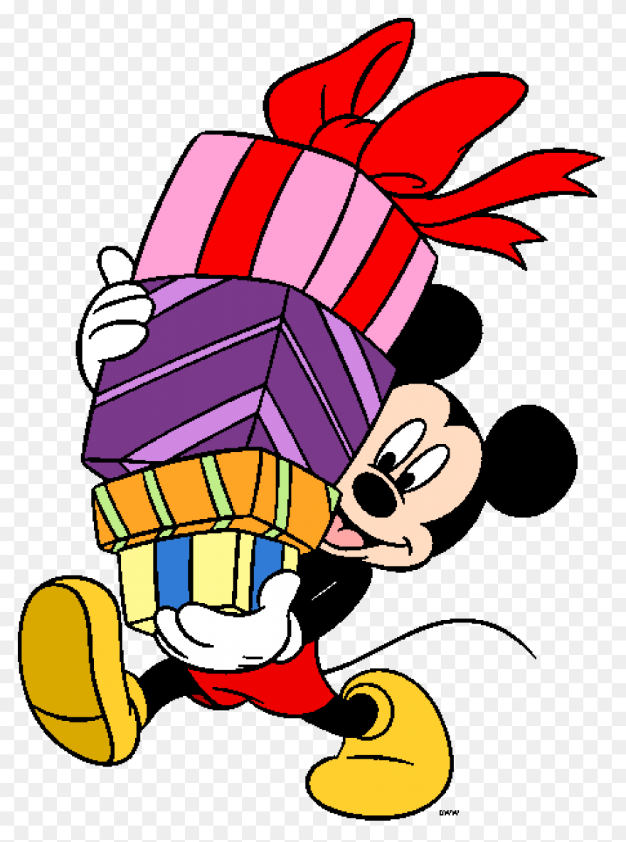 Happy Birthday Clipart Mickey Mouse
