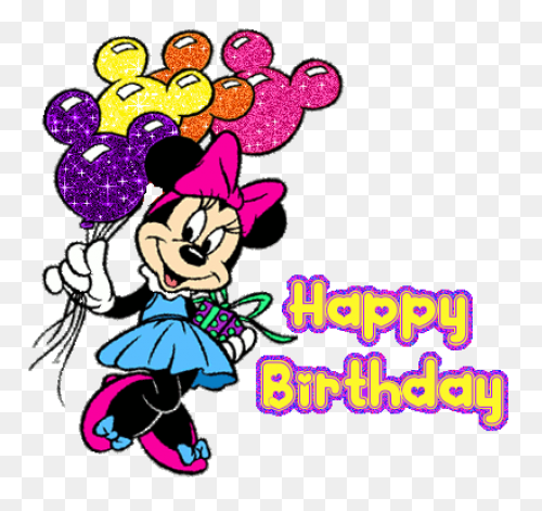 Happy Birthday Clipart Mickey Mouse