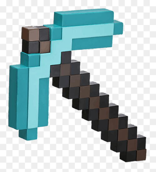 Minecraft Diamond Pickaxe By Angelk