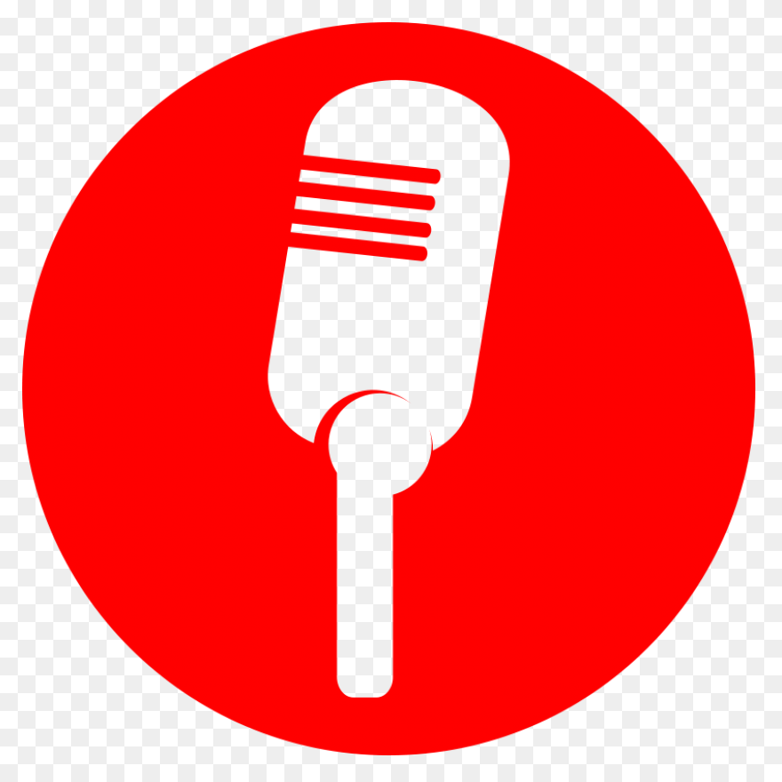 Old Style Microphone Clipart, Vecto