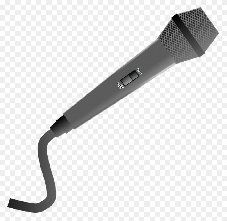 Old Style Microphone Clipart Vector - Microphone