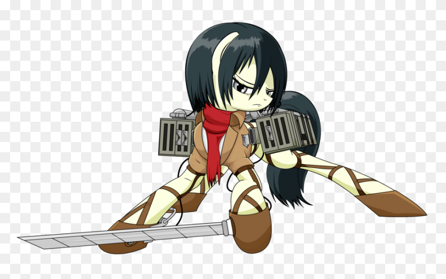 How To Draw Mikasa Chibi, Attack On