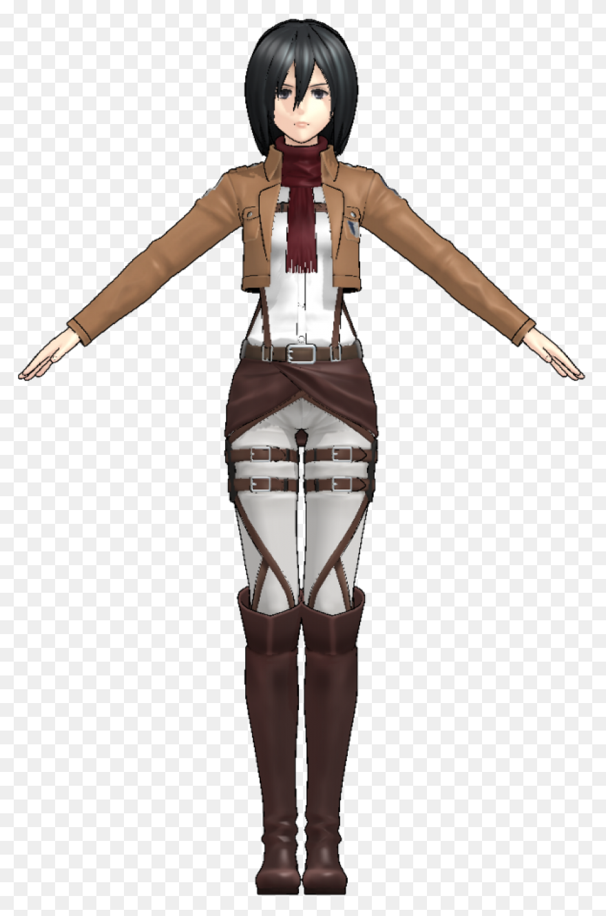 How To Draw Mikasa Chibi, Attack On