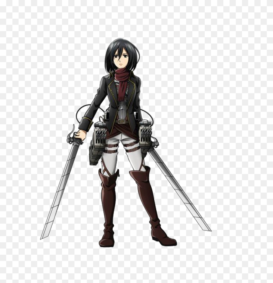 How To Draw Mikasa Chibi, Attack On