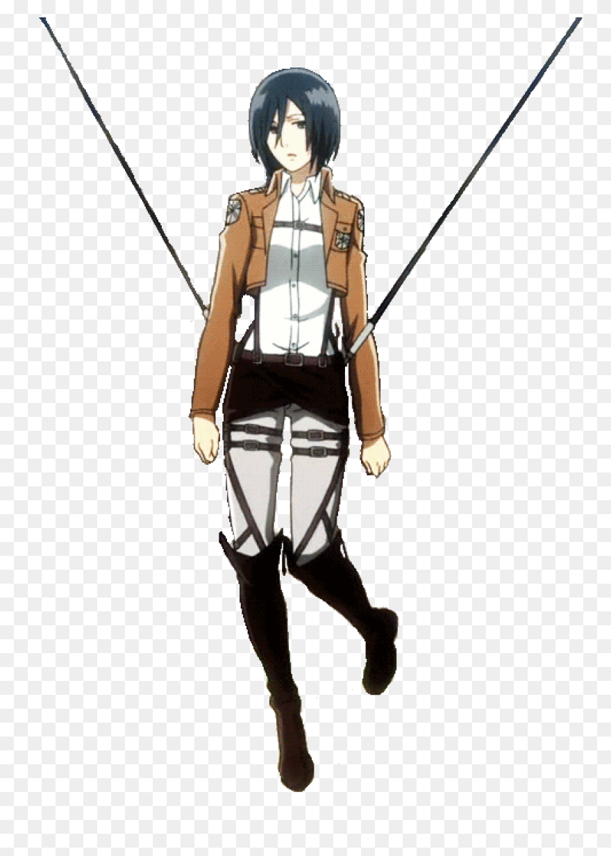 How To Draw Mikasa Chibi, Attack On