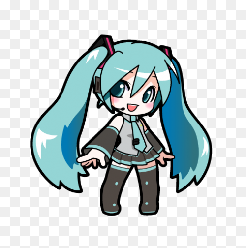 Download Hd Hatsune Miku Clipart P4