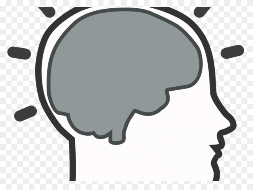 Mind Clipart Blank - Brain Outline 