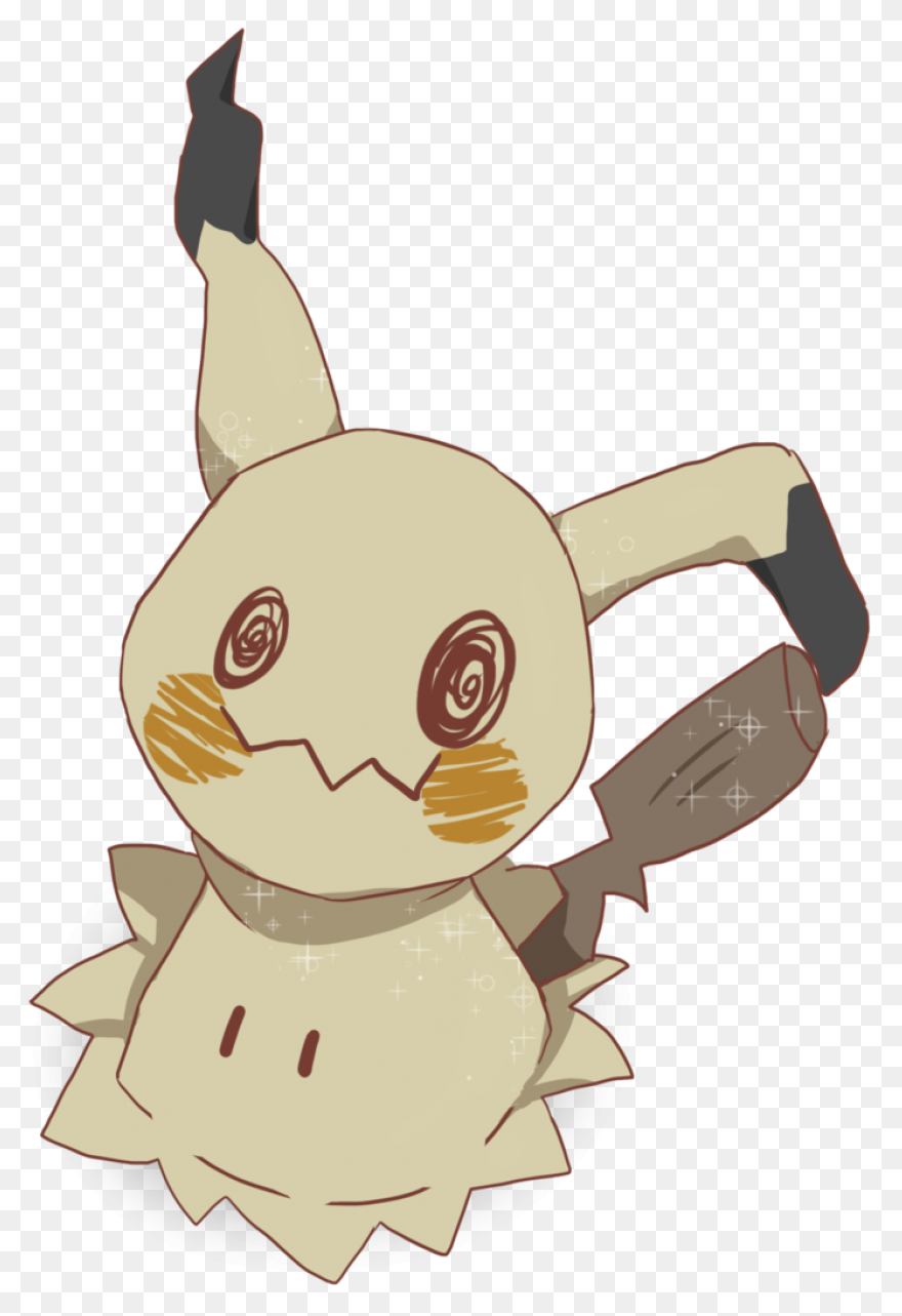 Mimikyu Pokemon Clipart Background | - Mimikyu