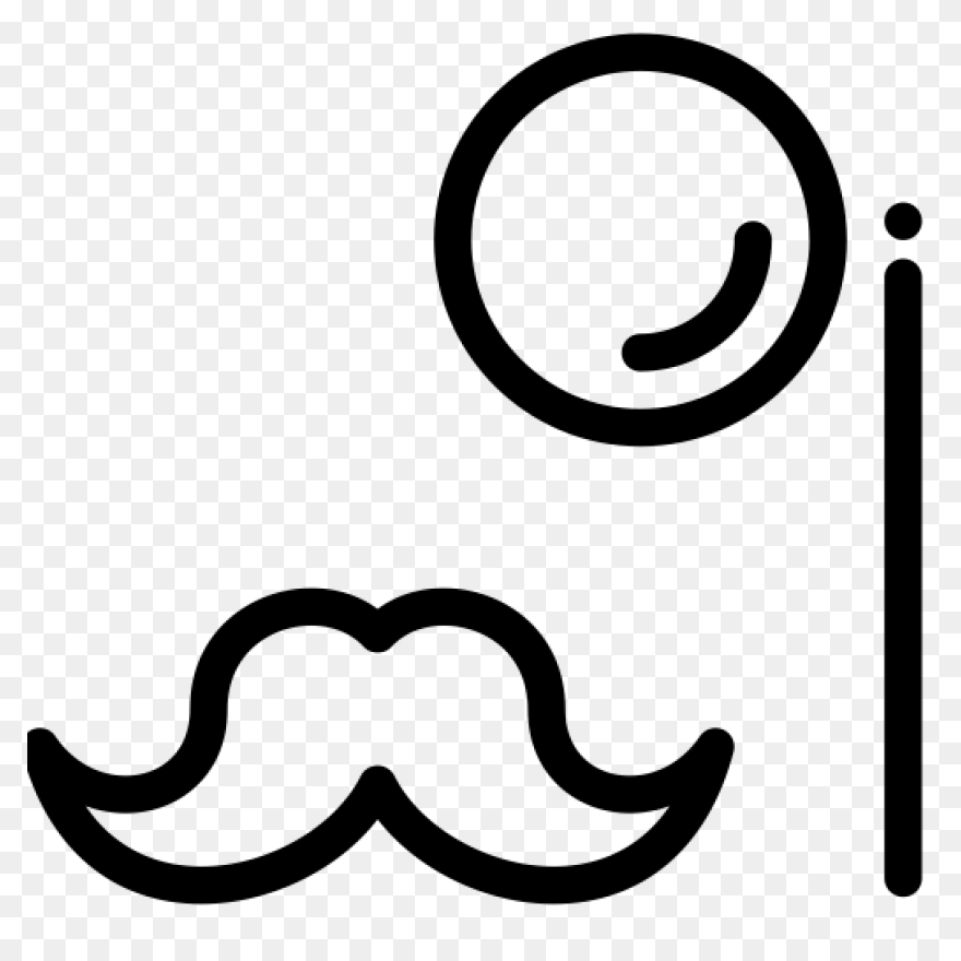 Face With Monocle Emoji Clipart. - Monocle