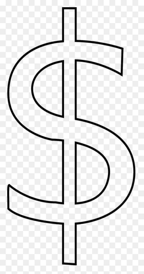 Money Sign Money Bag Icon Vector Cl