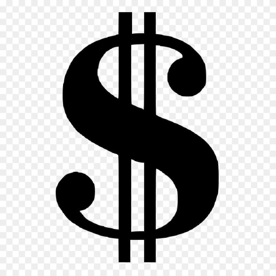 Money Sign Money Bag Icon Vector Cl