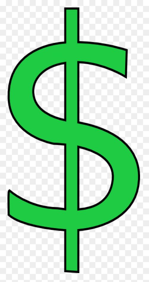 Money Sign Money Bag Icon Vector Cl