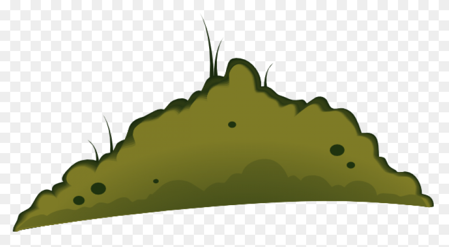 Brown Ground Heights Moss Clipart. 