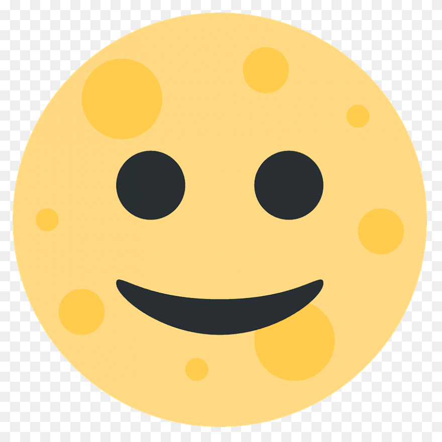 Download Dark Moon Emoji Image In P