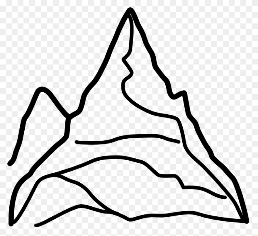 Free Mountain Silhouette Clip Art, 
