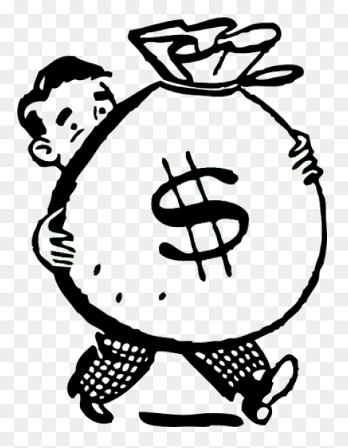 Money Bag Clipart Green Money - Money Bag