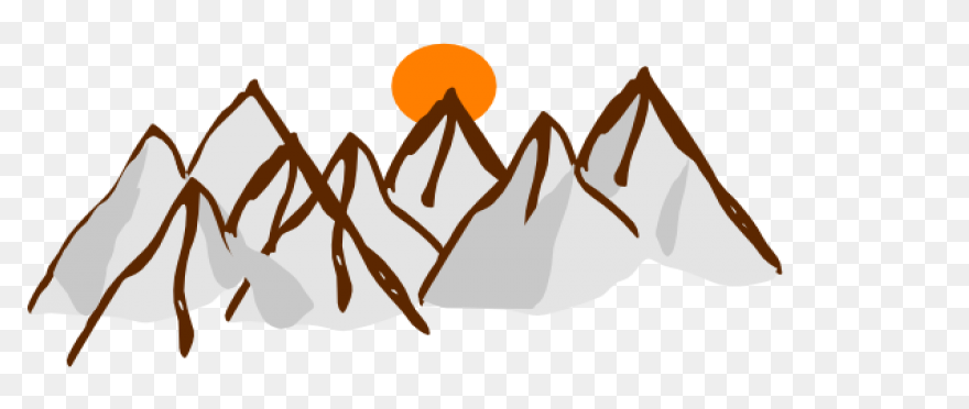 Mountain Silhouette Clipart Clip Ar