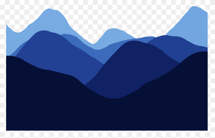 Mountain Silhouette Clipart Clipart Mountain - Mountain Range
